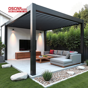 Luz LED RGB para piscina, Pabellón Romántico con Luz <span class=keywords><strong>de</strong></span> Luna, Pérgola para <span class=keywords><strong>Parejas</strong></span> - Product Image 1