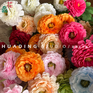 Fleurs artificielles en soie Hua Ding Studio, couleurs mélangées, faites à la main, décoration de mariage - Product Image 4