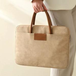 Bolsas de Papel Ecológicas Reutilizables Personalizadas de Fábrica de Primera Calidad para Tablets de 14, 15 y 16 Pulgadas, Bolsas para Portátiles, Maletín para Portátiles de Negocios - Product Image 1