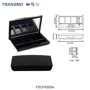 Échantillons Gratuits – Boîte Vide Personnalisable pour Palette de Fards à Paupières – Palette Magnétique Vide 4 Compartiments avec Miroir - Product Image 2