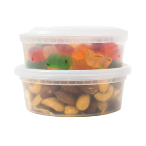 Round Clear <b>Plastic</b> <b>Containers</b> 16oz 24oz Disposable <b>Containers</b> with Lids Custom Packaging Solutions for Retail Supply 2026 - Product Image 3