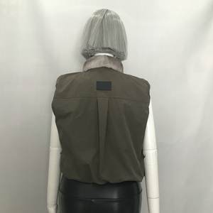 <span class=keywords><strong>Gilet</strong></span> en <span class=keywords><strong>fourrure</strong></span> de <span class=keywords><strong>lapin</strong></span> Rex <span class=keywords><strong>sans</strong></span> manches personnalisé pour femmes hiver réversible bidirectionnel véritable <span class=keywords><strong>fourrure</strong></span> débardeur <span class=keywords><strong>gilet</strong></span> - Product Image 3