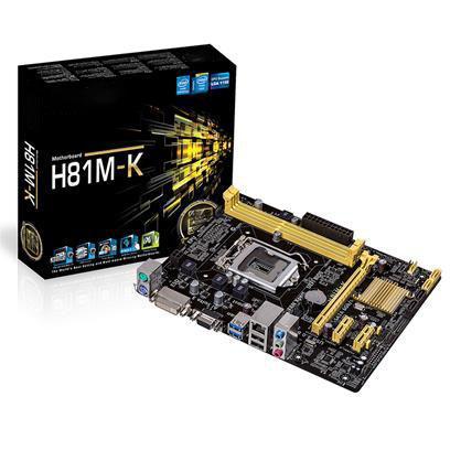New PRIME H81M-K Motherboard Intel 1150 for 4 Generation Motherboard
