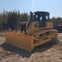 Bulldozer Usato Personalizzabile, 95% Nuovo, Basso Costo di Manutenzione, Motore Originale, Prestazioni Affidabili per Ingegneria Municipale