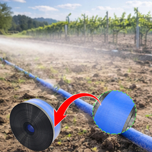 Tuyau d'irrigation agricole double aile de qualité supérieure en PE pour pulvérisation uniforme et économie d'eau, idéal pour fermes, serres et vergers - Product Image 2