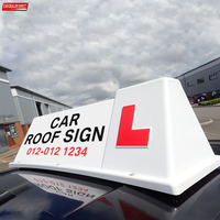 Publicidad Car Roof Sign Car Top Hat Cono magnético