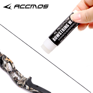 Cuerdas de cera para arco de tiro con arco de 29g, lubricante de riel protector para arco recurvo compuesto prolonga su vida útil - Product Image 6