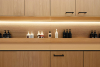 Plaques stratifiées HPL en résine phénolique ignifuges et imperméables pour armoires de cuisine et de salle de bain modernes avec couleur personnalisée