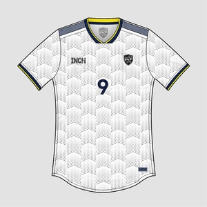 طقم قميص كرة قدم مخصص بشعار جديد للموسم 25-26، زي رياضي رجالي بتصميم عتيق للبيع بالجملة - Product Image 1