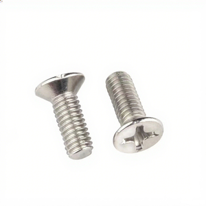 Tornillo avellanado de ranura cruzada JISB1111F Máquina de blanqueamiento de tornillo cruzado rápido M2 M5 M5 15mm - Product Image 4