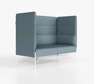 Conjunto de sofá moderno con respaldo de ala alta para oficina, sala de reuniones, cabina de asientos para hoteles, escuelas, oficinas en casa, apartamentos, hospitales - Product Image 6