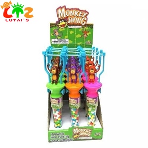 Venta caliente de la tableta de mono afrutado para niños pequeños Candy Toy Little Bee Cymbals en textura dura empaquetada en bolsa - Product Image 5