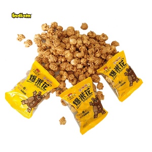 Snack asiatici cinesi a base di proteine salutari gourmet popcorn Indiam al gusto di caramello popcorn - Product Image 1