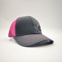 Gorras Trucker Richardson 112 de Malla con Cierre Ajustable, de Perfil Bajo, de Alto Rendimiento para Ciclismo, con Logotipo de PVC Personalizado, de 6 Paneles, al por Mayor