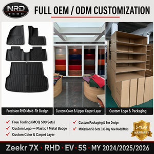 Alfombrillas de TPE para ZKR-Zeekr 7X-RHD-EV-5S_2024, Impermeables, Juego Completo + Alfombrilla de Maletero, OEM/ODM, Entrega Rápida DDP |   CE ISO9001 HAPTEST - Product Image 3