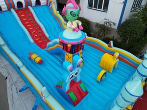 Thương mại ngoài trời <span class=keywords><strong>Inflatable</strong></span> Thế giới nước cho người lớn mùa hè trò chơi dưới nước cá voi Thiết kế bao gồm cả hồ bơi trượt nước Blower - Product Image 4