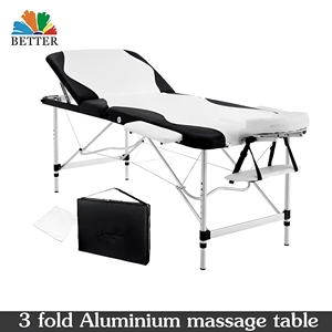 <span class=keywords><strong>Table</strong></span> <span class=keywords><strong>de</strong></span> <span class=keywords><strong>massage</strong></span> pliable professionnelle légère, portable, pour les traitements <span class=keywords><strong>de</strong></span> <span class=keywords><strong>massage</strong></span> - Product Image 6