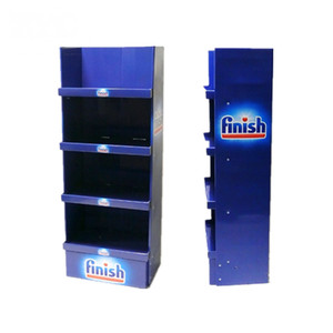 Đứng Miễn Phí POP Sóng Tầng Hiển Thị Kệ Giấy Hiển Thị Đứng Chủ Cho Khoai Tây Chiên - Product Image 3