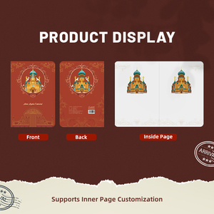 Cuaderno <span class=keywords><strong>de</strong></span> <span class=keywords><strong>Papel</strong></span> Tallado en 3D, Tapa Dura A5, Diario Artístico <span class=keywords><strong>con</strong></span> Corte Láser, para Regalo <span class=keywords><strong>de</strong></span> Cumpleaños y Decoración del Hogar, Disponible en Stock - Product Image 5