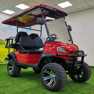 Voiturette de golf de qualité supérieure 2/4/6/8 places, batterie lithium 72V, électrique, rehaussée, tout-terrain, pour club, chasse, scooter de golf, buggy de golf - Product Image 4
