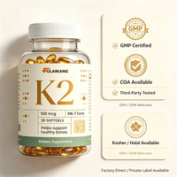Complément de Vitamine K2 MK-7 Formule Personnalisée pour Marques Professionnelles – Soutien de la Densité Osseuse – Fabricant OEM Marque Blanche
