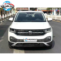 Подержанный Volkswagen Tacqua 2021 года, бензиновый внедорожник VW TACQUA T-Cross с панорамной крышей, кожаными чехлами на сиденья, доступный китайский внедорожник