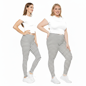 Femmes et grande taille Oh So Soft Knee & Full Length Leggings avec imprimés Tailles adultes S-7X 95% Polyester, tissu Spandex 5% - Product Image 1