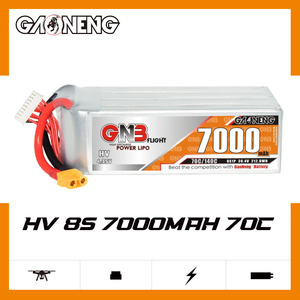 GNB GAONENG 7000mAh 8S 30,4 V 70C 140C XT60 RC LiPo batería Drone Avión Helicóptero eléctrico Gran Escala FPV - Product Image 2