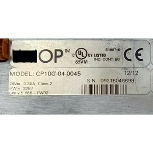 CP10G-04-0045 Pantalla Táctil Usada en Buen Estado CP10G-04-0045 CP10G-04-0045 Pantalla Táctil CP10G-04-0045 - Product Image 4