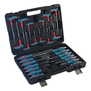 Kit d'outils multifonctions de réparation d'ordinateur, 26 pièces, tournevis magnétique complet, clé hexagonale, clé de <span class=keywords><strong>canne</strong></span>, outils portables pour voiture et vélo - Product Image 4