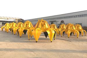 Cubo de agarre de cáscara de naranja con control remoto electrohidráulico a la venta - Product Image 4