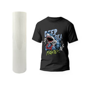 Rouleau de papier imprimable flexible, vinyle imprimable par transfert thermique à solvant écologique PU pour transfert sur coton - Product Image 2