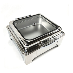 YITIAN Réchauffeur de buffet en acier inoxydable pour chauffe-plats hôtel restaurant restauration Réchauffeur de nourriture thermique pour fêtes <span class=keywords><strong>BOVE</strong></span> Réchaud thermique - Product Image 1