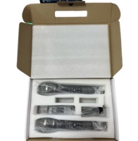 Microphone sans fil UHF professionnel JINJUE JU326 avec ECHO, micro portable de haute qualité pour scène, karaoké, église