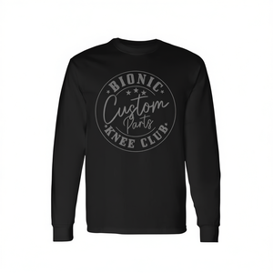 Maglietta a Maniche Lunghe Bionic Custom Parts Knee Club per Centro di Riabilitazione e Recupero - Product Image 3