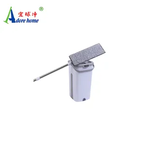 Lau Sàn Nhà Với Xô Dễ Dàng Làm Sạch Với Bóp Ma Thuật Bụi Sàn Nhà Lau Phẳng Và Bộ Xô - Product Image 3