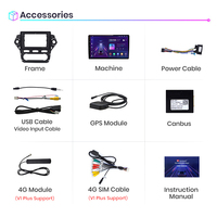 Autoradio Android Junsun V1 AI Voice 2 Din pour Ford Mondeo 4 Mk4 2010-2014, autoradio multimédia pour Ford Mondeo 4 Mk4