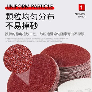Adhesive Backed Sanding Discs 5 Inch 4 Inch 7 Inch 9 Inch P40 Grit For <b>Angle</b> <b>Grinder</b> Use With Self Adhesive Disc - Product Image 4