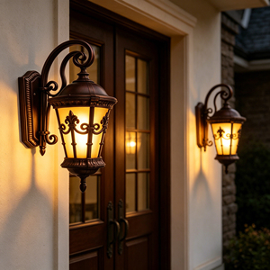 Factory Customized European Retro Landscaping Garden <b>Lights</b> Electric IP65 <b>Light</b> Sensing <b>Motion</b> Sensing Outdoor <b>LED</b> - Product Image 4