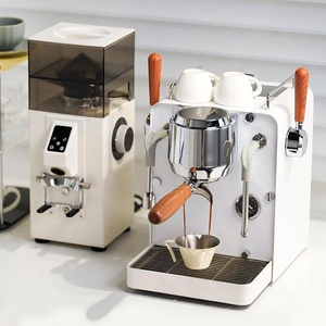 Máquina de Café Espresso Semiautomática Profesional de Alta Configuración, de Acero Inoxidable, 20 Bares, para Uso Doméstico y Hotelero - Product Image 2