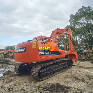 Excavatrice sur chenilles compacte Doosan DH150LC-7 d'occasion, 15 tonnes, en bon état et peinte, DH 150LC-7 DH150 - Product Image 2