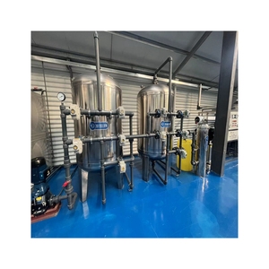 Sistema <span class=keywords><strong>de</strong></span> Desalinización <span class=keywords><strong>de</strong></span> <span class=keywords><strong>Agua</strong></span> <span class=keywords><strong>de</strong></span> <span class=keywords><strong>Mar</strong></span> por Ósmosis Inversa (RO) <span class=keywords><strong>de</strong></span> Alta Calidad, Alta Eficiencia y Ecológico, 1000 <span class=keywords><strong>Litros</strong></span> por Hora, con Motor PLC para <span class=keywords><strong>Agua</strong></span> Salobre - Product Image 1