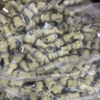 Acoplador de manguera de montaje en panel POM, conector macho-hembra de cierre rápido, accesorios de tubería CPC para dispositivos médicos