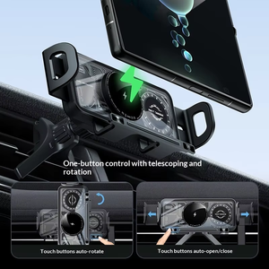 <span class=keywords><strong>Support</strong></span> de téléphone de <span class=keywords><strong>voiture</strong></span> à fixation sur grille d'aération avec chargeur sans fil double bobine à charge rapide pour <span class=keywords><strong>Samsung</strong></span> Galaxy <span class=keywords><strong>Z</strong></span> <span class=keywords><strong>Fold</strong></span> 5 6 Flip 3 4 - Product Image 4