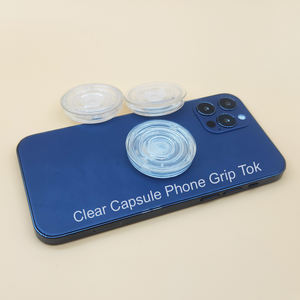 Haute Qualité Capsule Stent Flat Top Sublimation blanc Transparent Griptok Mobile Support de Téléphone Avec Logo Personnalisé Grip <span class=keywords><strong>Tok</strong></span> - Product Image 5