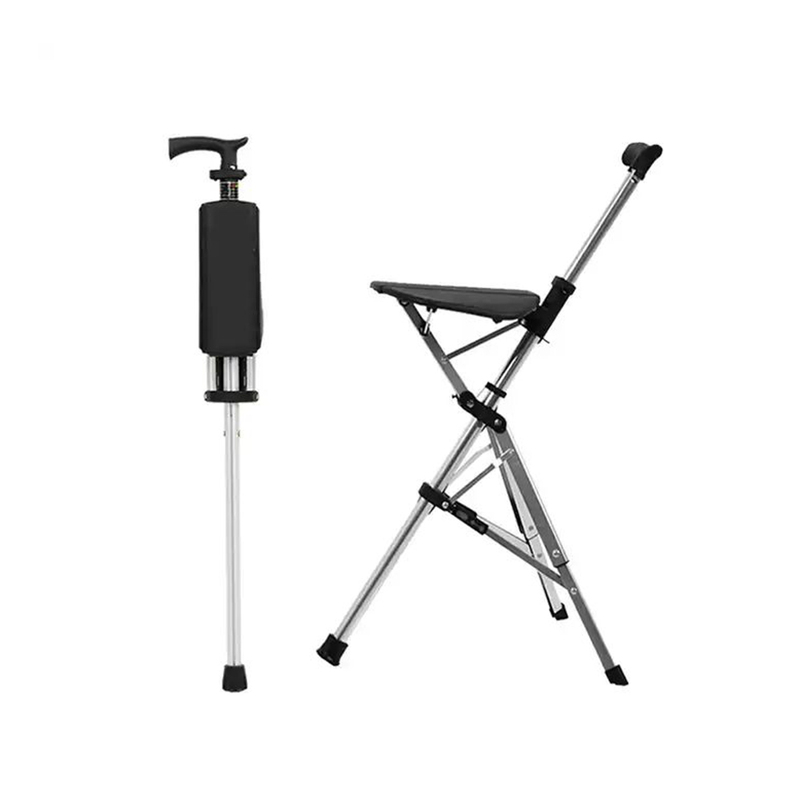 Aluminium Foldable Crutch Chair Cane Chair