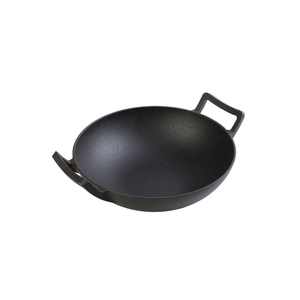 Meilleure vente <span class=keywords><strong>Wok</strong></span> chinois <span class=keywords><strong>en</strong></span> <span class=keywords><strong>fonte</strong></span> avec couvercle <span class=keywords><strong>en</strong></span> bois - Product Image 5