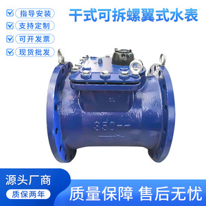 Compteur d'eau à vis sans fin de type sec détachable LXLC-300E DN350 DN400 à raccordement à bride en fonte multi-jets - Product Image 5