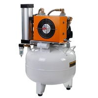 Compresseur d'air d'usine dentaire pour fauteuil dentaire pompe à air silencieuse médicale avec séchoir 32L compresseur d'air dentaire sans huile