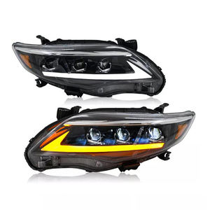 Feux avant à LED à démarrage séquentiel <span class=keywords><strong>pour</strong></span> Toyota Corolla 11-13 USA, phare avant avec feux de jour DRL, Plug & Play - Product Image 1